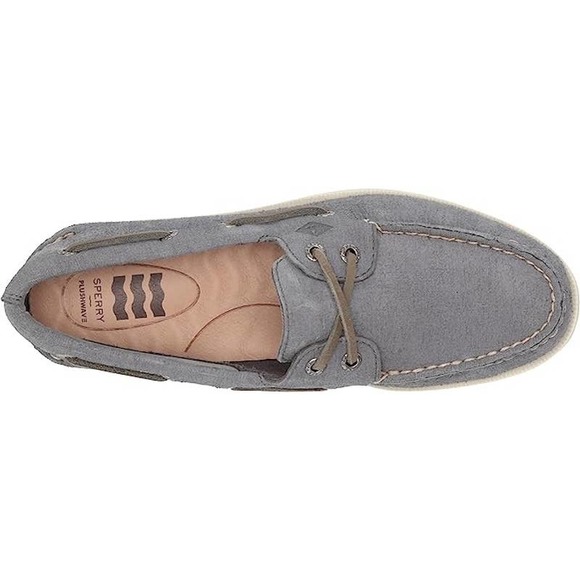 Sperry Men's Authentic Original PLUSHWAVE Boat Shoe, Navy Check, 7.5 - Picture 5 of 8